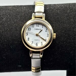 Vintage Gold & Silver Timex Watch